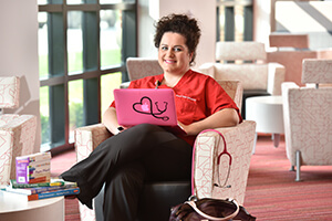 Grand View nursing student intern. Grand View nursing student intern.